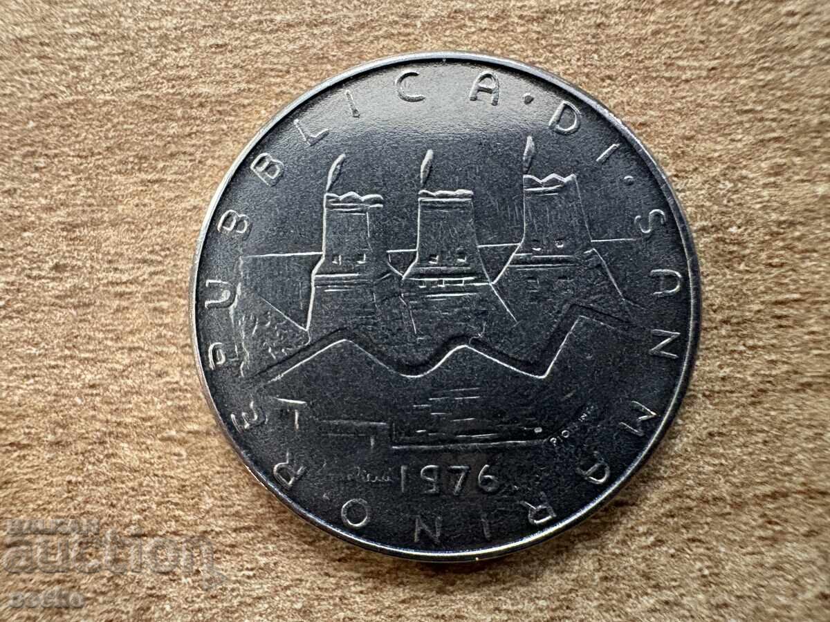 San Marino - 50 lire (1976) - Republica cu preț 3.58 BGN | € 1.83 San Marino - 50 lire (1976) - Republica cu preț 3.58 BGN | € 1.83