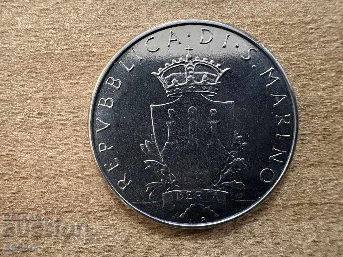 San Marino - 100 lire (1979) cu preț 2.30 BGN | € 1.18