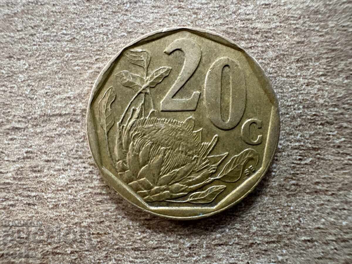 Νότια Αφρική - 20 σεντ (1996) Νότια Αφρική - 20 σεντ (1996)