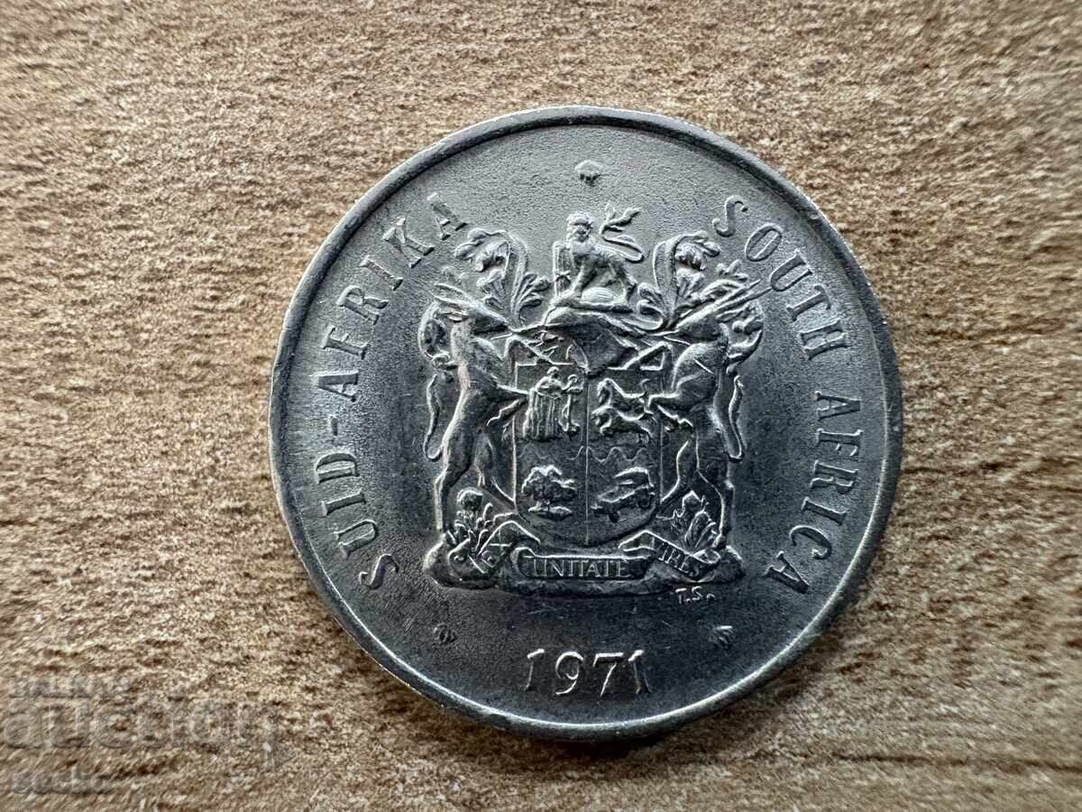 Νότια Αφρική - 20 σεντ (1971) με τιμή 0.45 BGN | € 0.23 Νότια Αφρική - 20 σεντ (1971) με τιμή 0.45 BGN | € 0.23