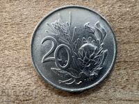 Νότια Αφρική - 20 σεντ (1971)