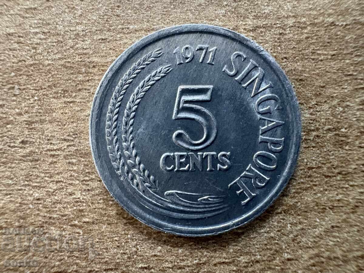 Σιγκαπούρη - 5 σεντ (1971) - FAO Σιγκαπούρη - 5 σεντ (1971) - FAO