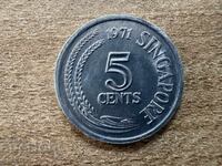 Σιγκαπούρη - 5 σεντ (1971) - FAO