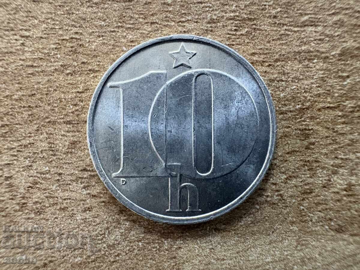 Τσεχοσλοβακία - 10 khelera (1989) Τσεχοσλοβακία - 10 khelera (1989)