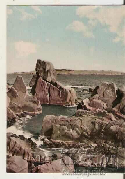 Картичка  България  Созопол Скалите 12**