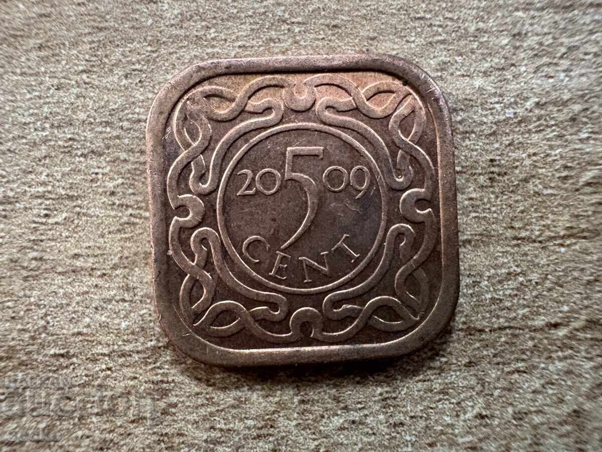 Σουρινάμ - 5 σεντ (2009) Σουρινάμ - 5 σεντ (2009)