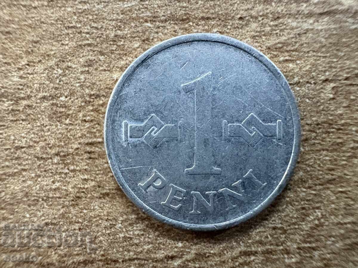 Финландия - 1 пени (1971)