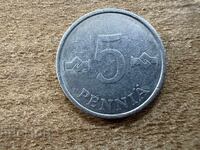 Φινλανδία - 5 πένι (1977)