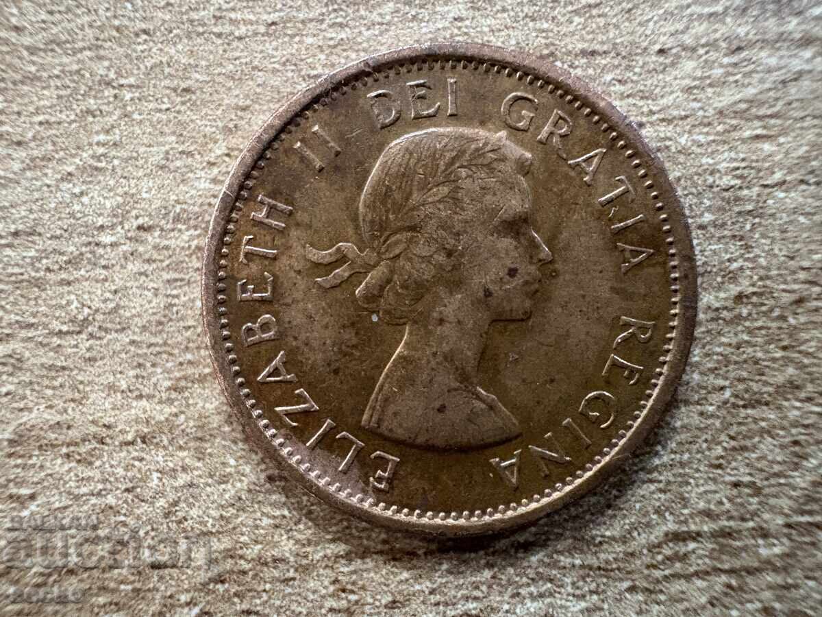 Καναδάς - 1 σεντ (1963) με τιμή 0.25 BGN | € 0.13 Καναδάς - 1 σεντ (1963) με τιμή 0.25 BGN | € 0.13