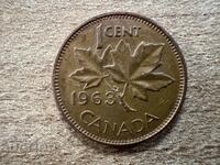 Καναδάς - 1 σεντ (1963)