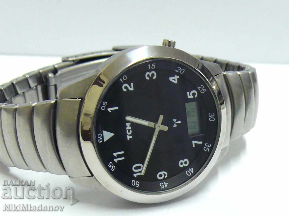 TCM Ανδρικό Ρολόι Χεριού με Ραδιόφωνο, Λειτουργικό - 5 TCM Ανδρικό Ρολόι Χεριού με Ραδιόφωνο, Λειτουργικό - 5