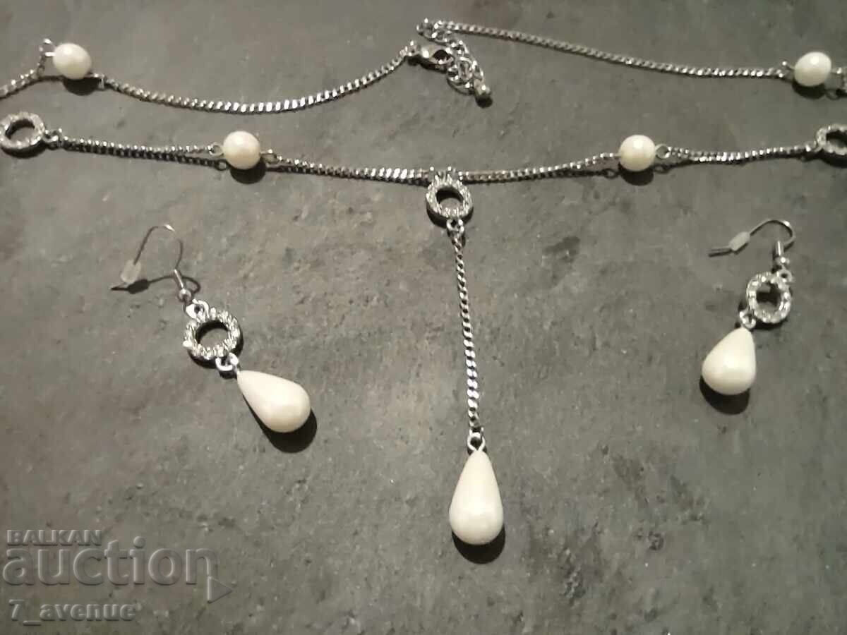 Necklace and earrings set, beauty and freshness 22.10.25 with price 99.00 BGN | € 50.62