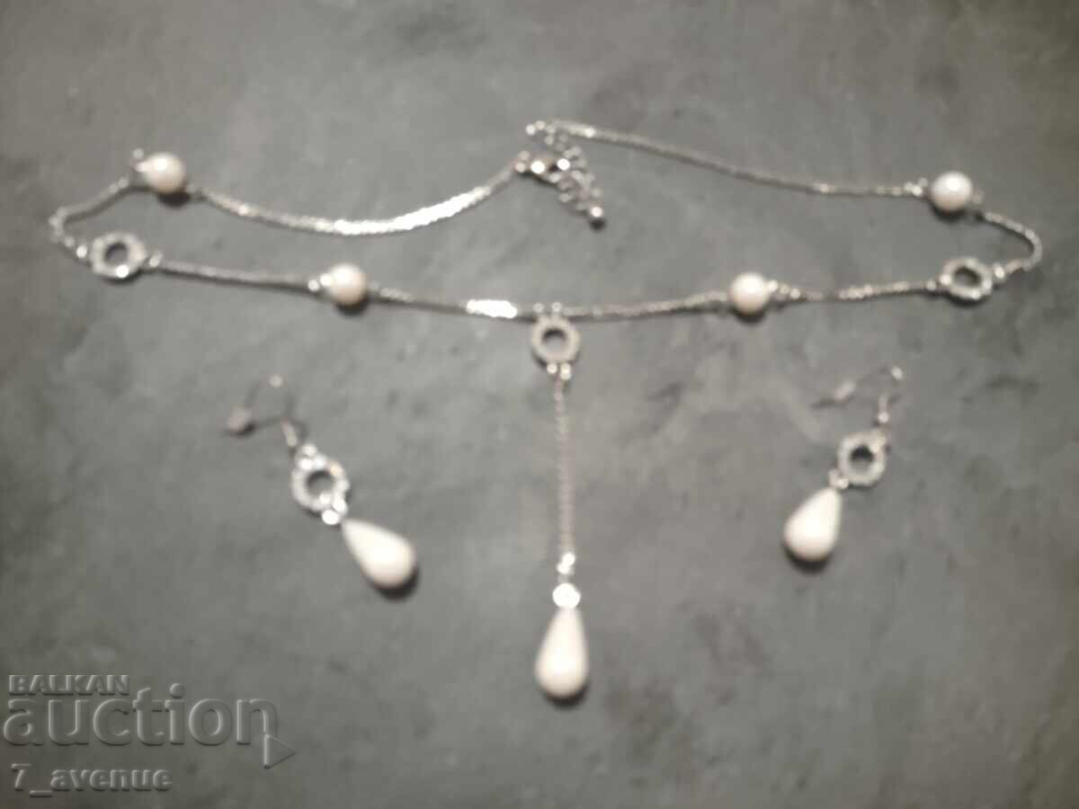 Necklace and earrings set, beauty and freshness 22.10.25 - 6