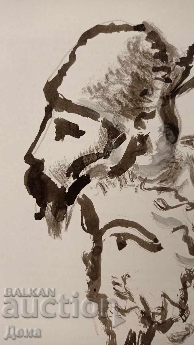 Georgi Penchev drawing 2004 with price 14.36 BGN | € 7.34