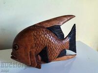 Εξαιρετική Ξυλογλυπτική Ψαριού