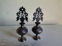 Υπέροχα Παλιά Χάλκινα Μπουκαλάκια Αρωμάτων