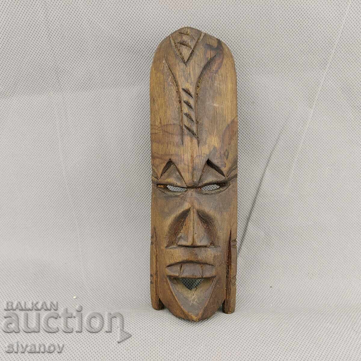 Beautiful Small Handmade Wooden Wall Mask #2973