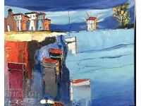 Abstract seascape Sozopol