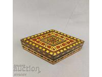 Beautiful old wooden box #2985