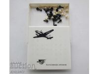 Стар Соц пътнически преносим шах Чехословашки Авиолинии