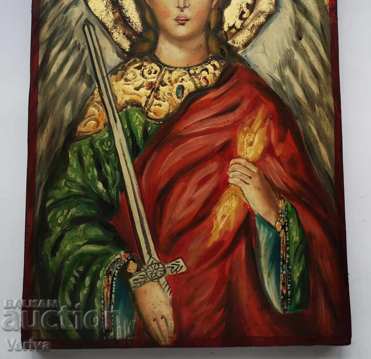 Δημοπρασία ΠΑΛΑΙΑ ΧΕΙΡΟΠΟΙΗΤΗ ΕΙΚΟΝΑ ΤΟΥ ΑΡΧΑΓΓΕΛΟΥ ΜΙΧΑΗΛ Δημοπρασία ΠΑΛΑΙΑ ΧΕΙΡΟΠΟΙΗΤΗ ΕΙΚΟΝΑ ΤΟΥ ΑΡΧΑΓΓΕΛΟΥ ΜΙΧΑΗΛ