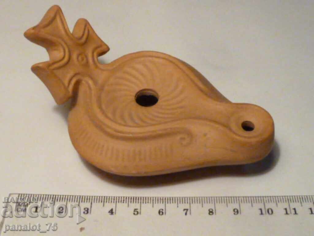 Lampă ceramică, veioză/ stil roman - REPLICĂ cu preț 25.50 BGN | € 13.04 Lampă ceramică, veioză/ stil roman - REPLICĂ cu preț 25.50 BGN | € 13.04