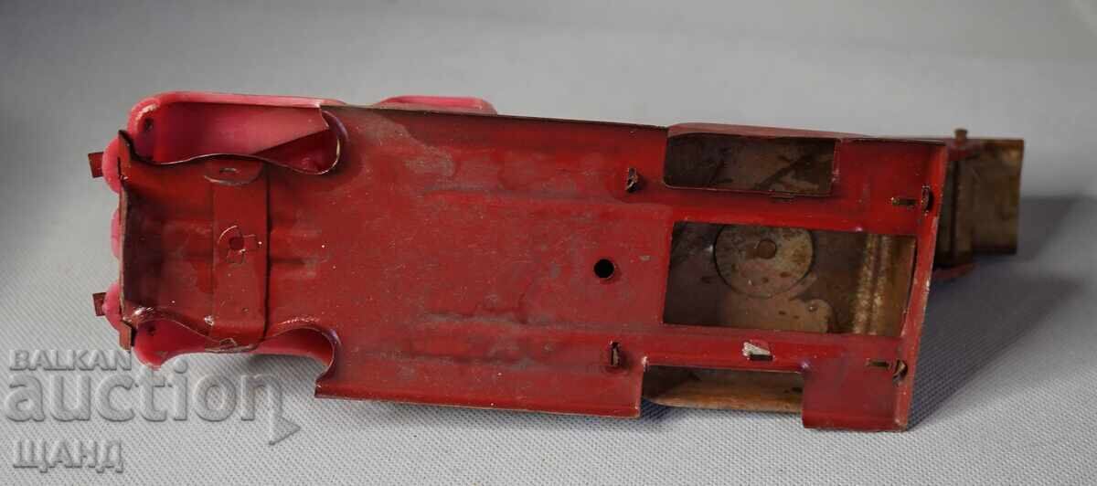 Παλιό σοβιετικό μεταλλικό παιχνίδι μοντέλο πυροσβεστικού οχήματος - 5