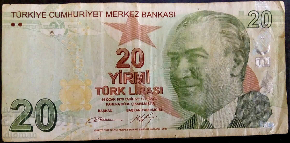 Dioman - TURKEY - 20 LIRA Dioman - TURKEY - 20 LIRA