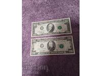 Lot of US dollars 1995