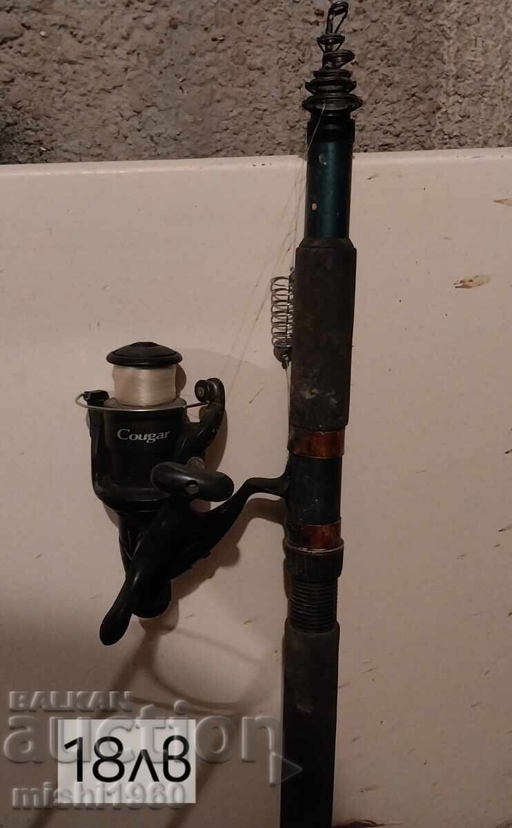 Fishing rod with guides Fishing rod with guides