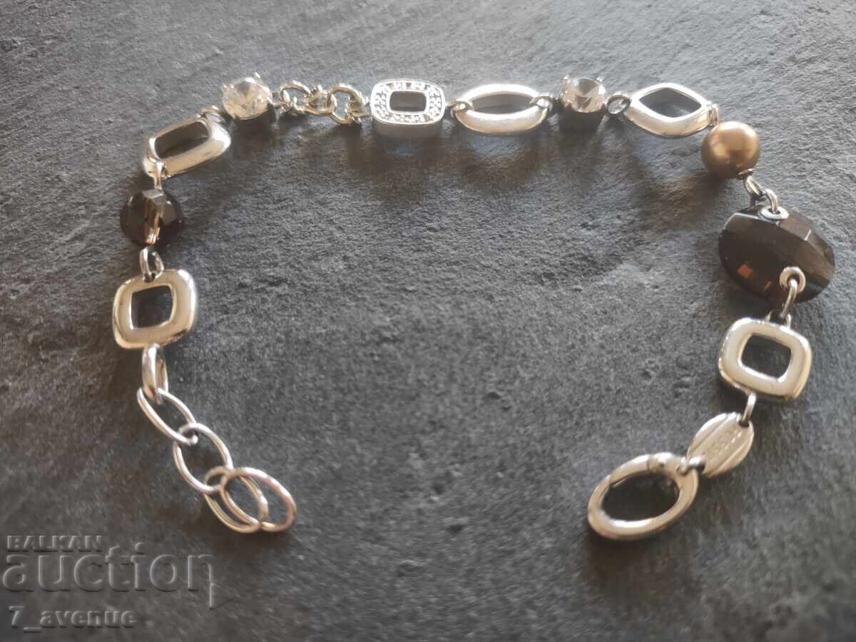 Licitație Brățară argint, Fossil, ștanță 925 și marcaj 24.10.25 Licitație Brățară argint, Fossil, ștanță 925 și marcaj 24.10.25