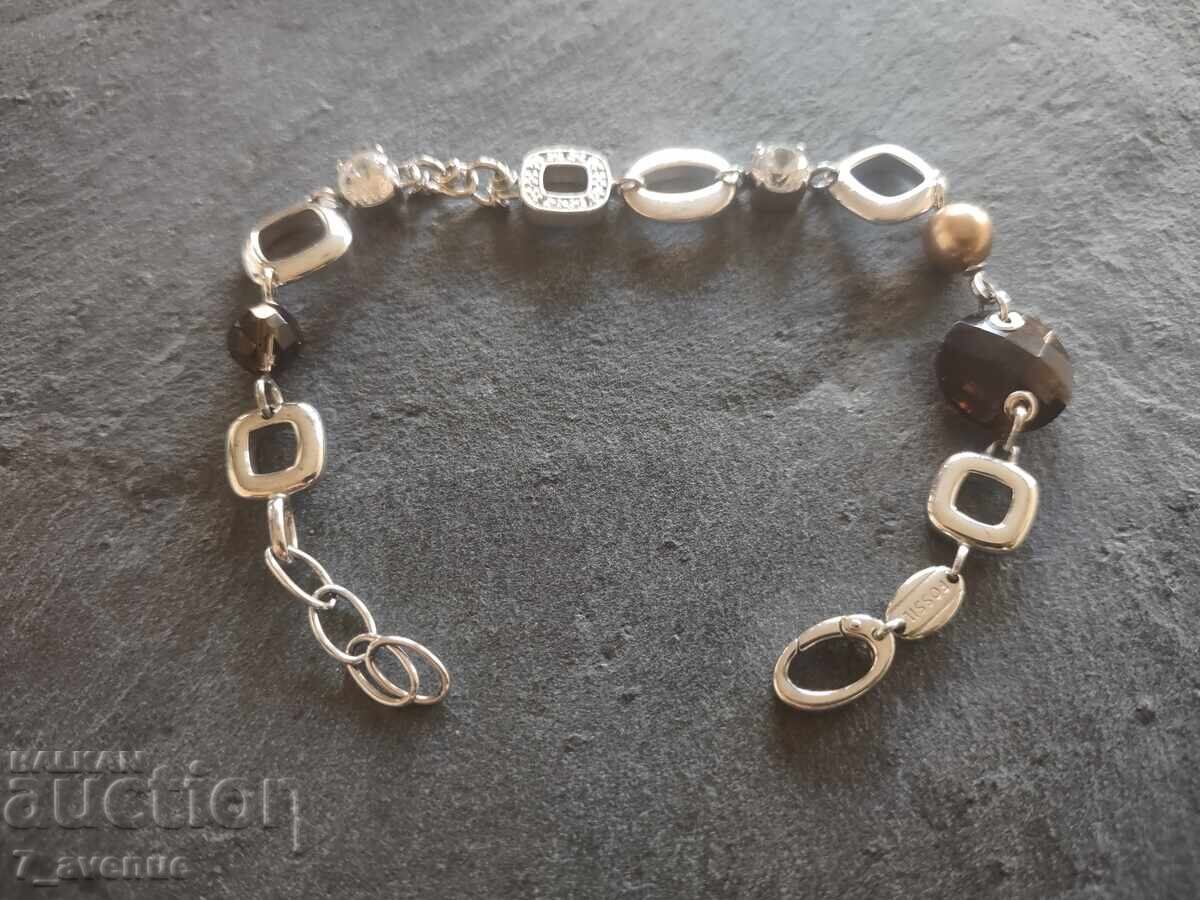 Livrarea Brățară argint, Fossil, ștanță 925 și marcaj 24.10.25 Livrarea Brățară argint, Fossil, ștanță 925 și marcaj 24.10.25