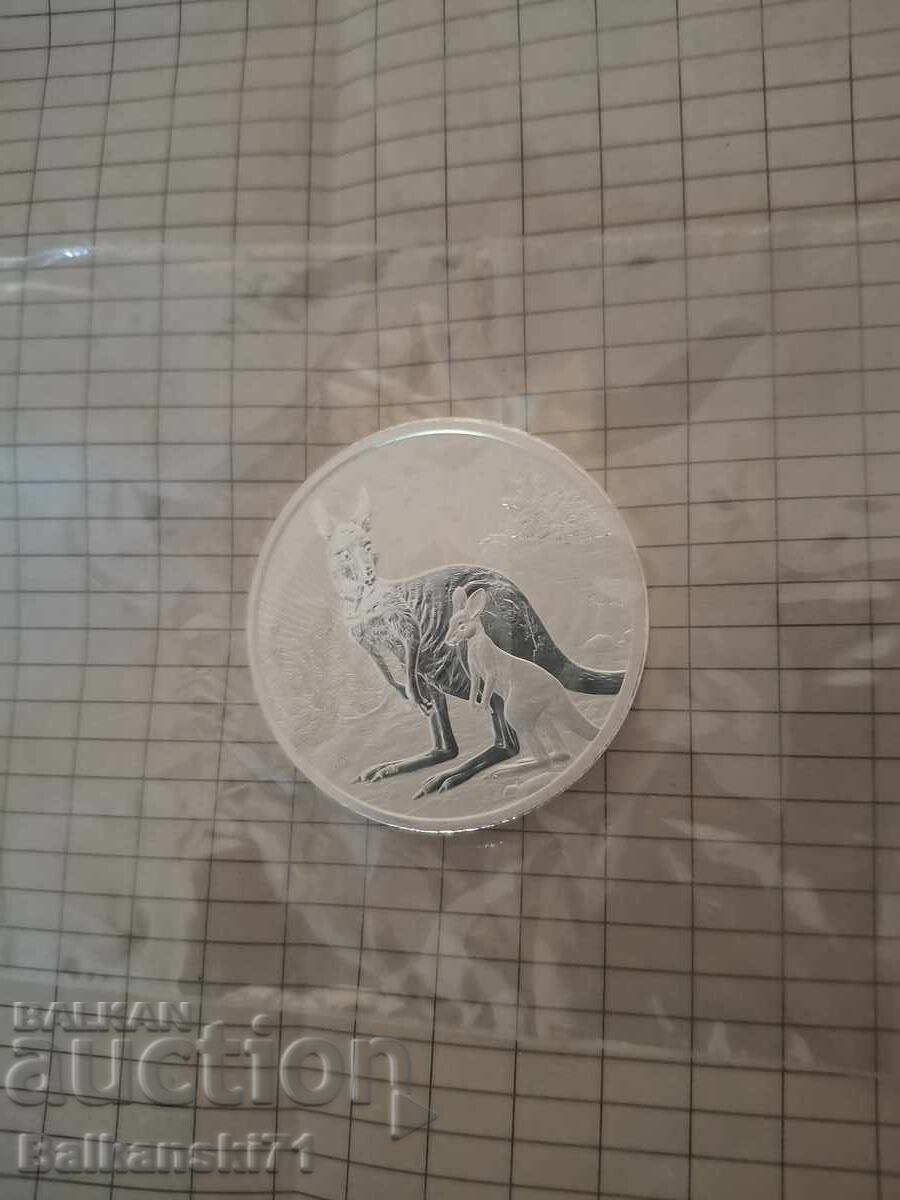 2 oz silver Kangaroo 2023 Australia с цена 215.00 лв. | € 109.93 2 oz silver Kangaroo 2023 Australia с цена 215.00 лв. | € 109.93