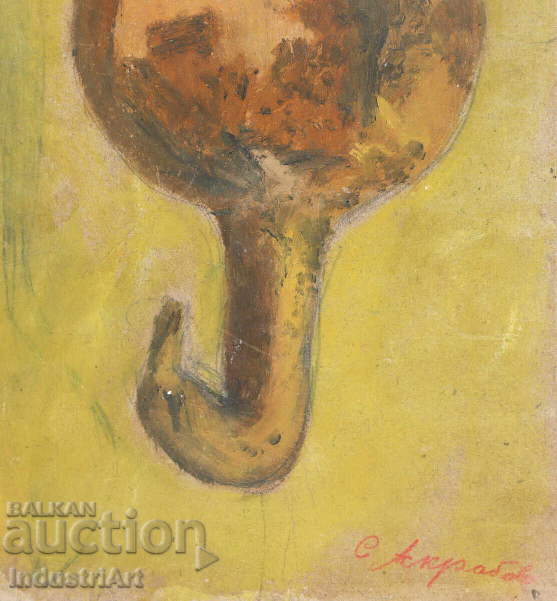 Μικρός παλιός ελαιογραφία - 5