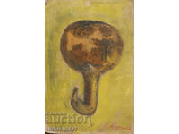 Μικρός παλιός ελαιογραφία