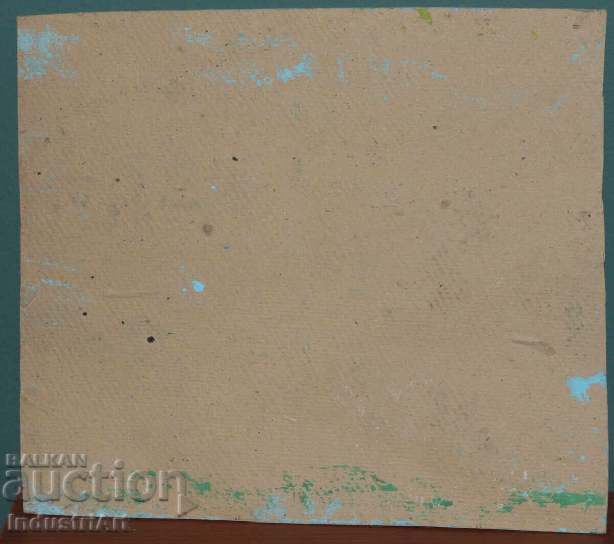 Παλαιός πίνακας με τέμπερα, ανοιξιάτικο τοπίο - 7