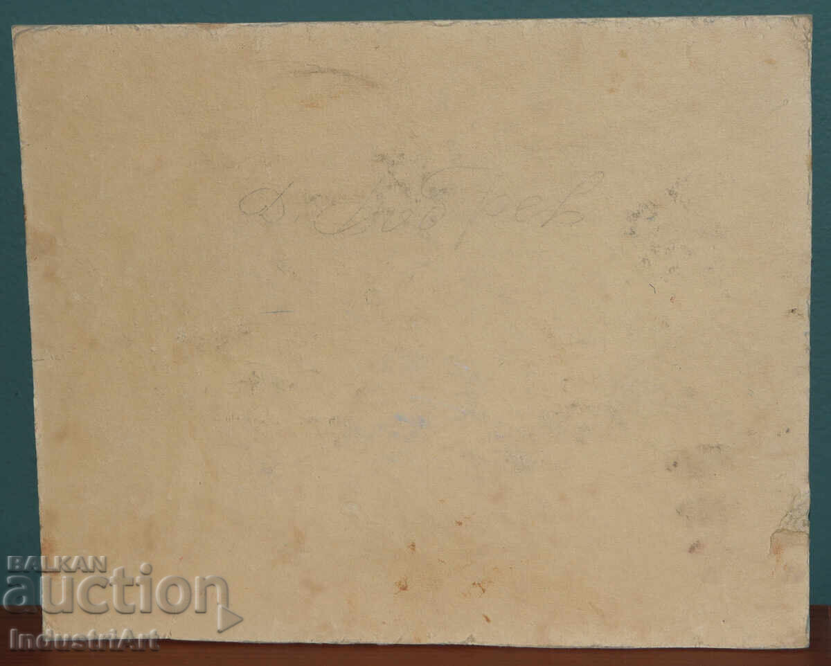 Mica pictură în ulei, peisaj urban - 6