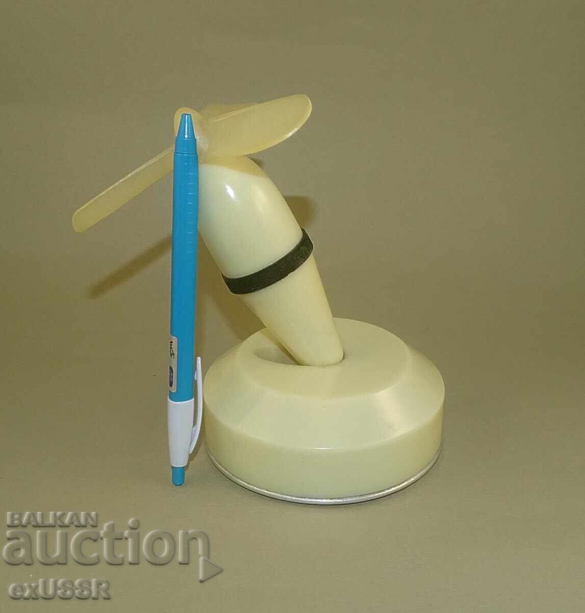 Old Polish small fan with battery, portable, bakelite with price 30.00 BGN | € 15.34