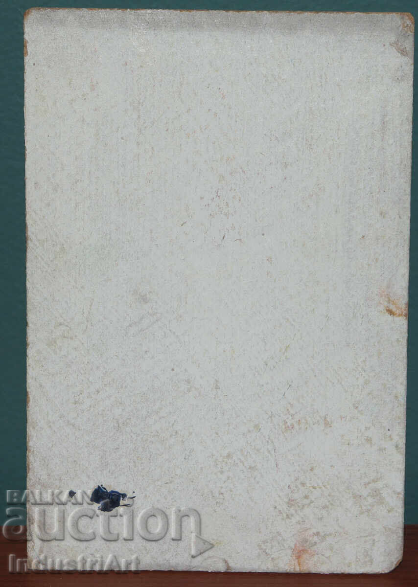 Παλιός μικρός ελαιογραφία αστικό τοπίο - 6