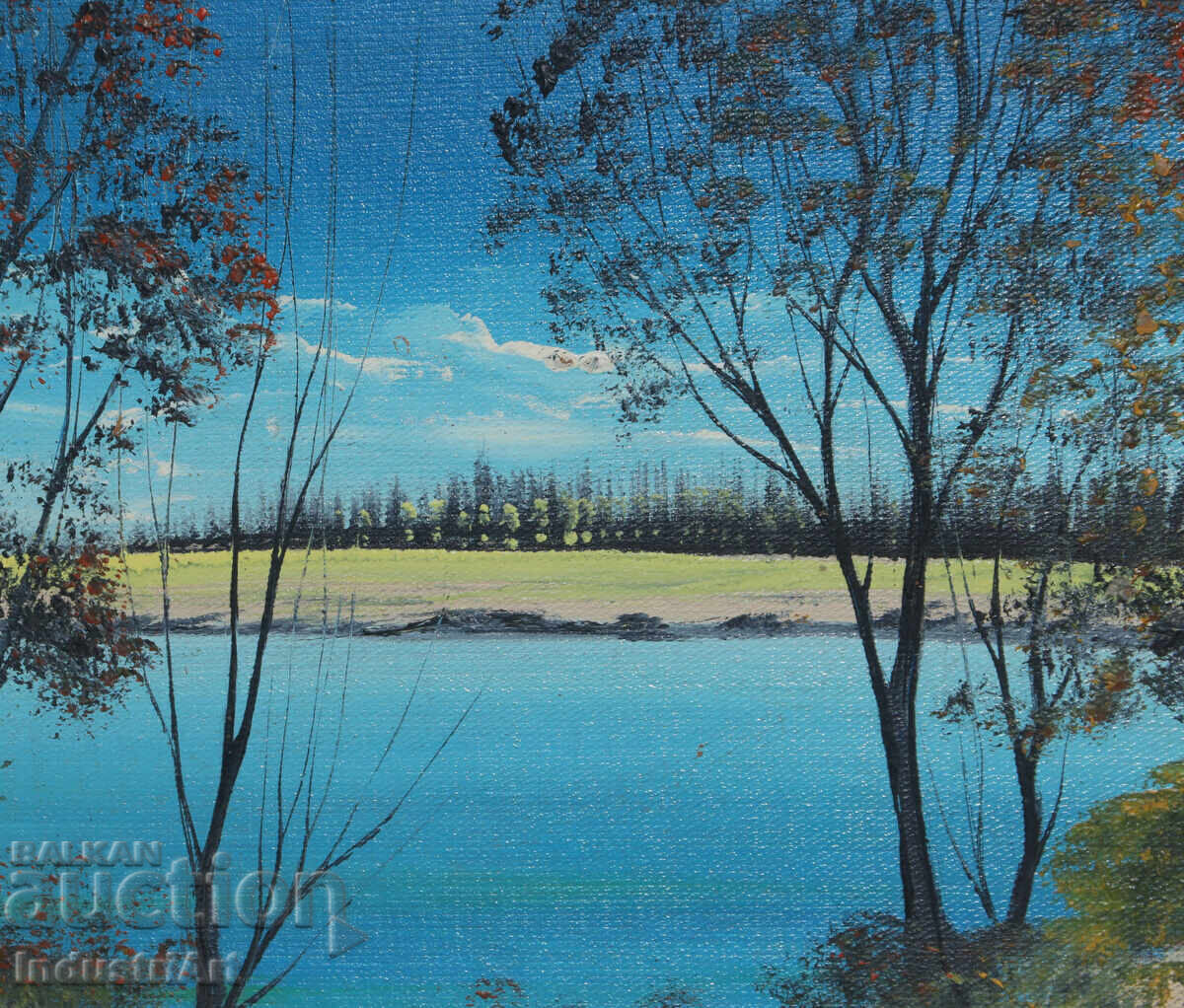 Oil painting spring landscape - 5