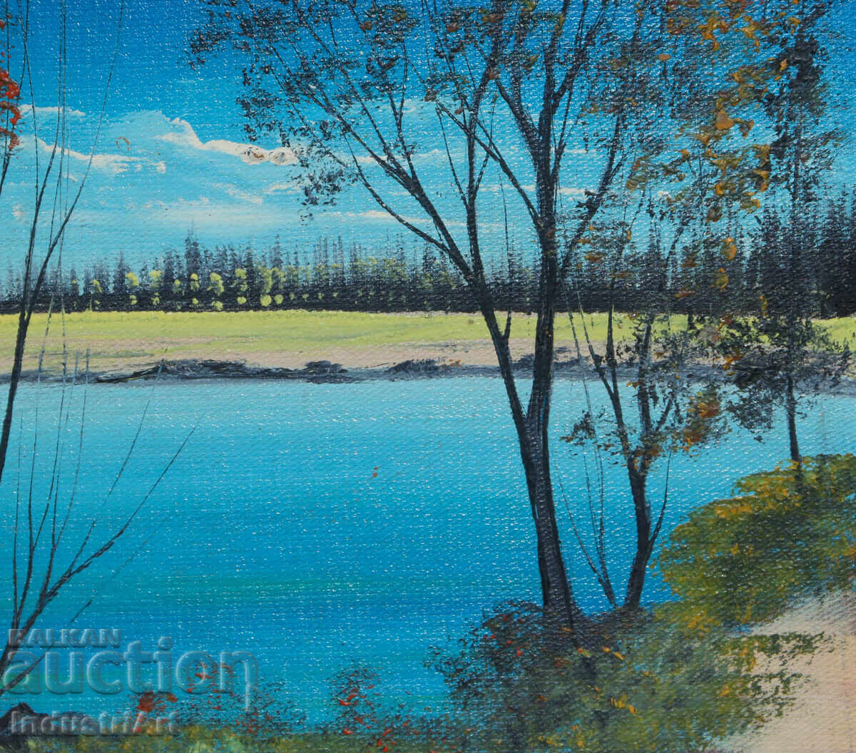 Oil painting spring landscape - 6