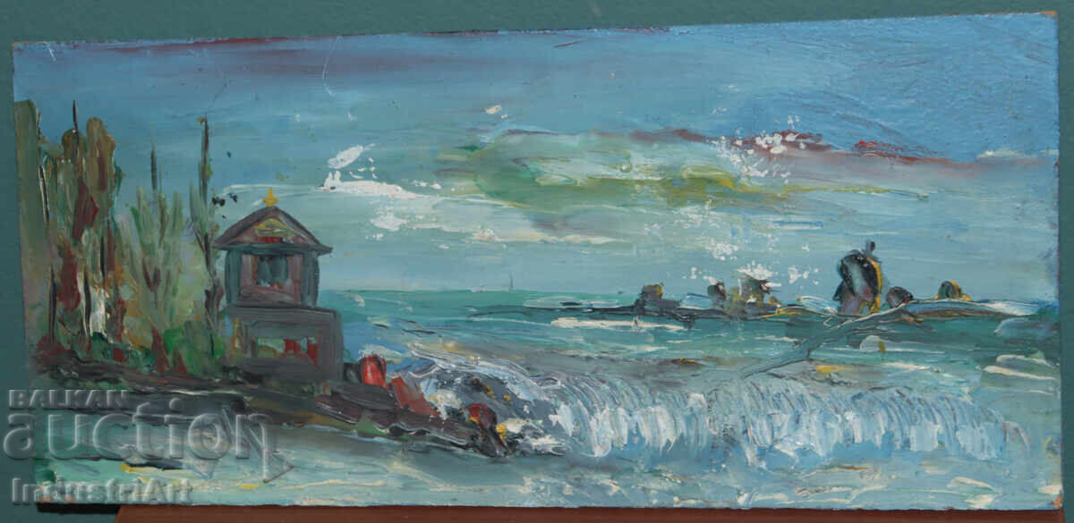 Σύγχρονος πίνακας ελαιογραφίας τοπίου με τιμή 120.00 BGN | € 61.36