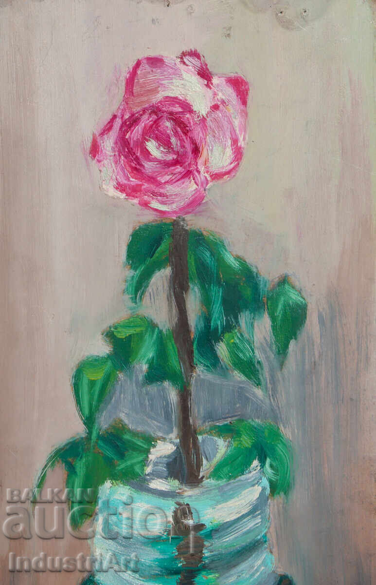 Delivery of Oil painting still life with flowers