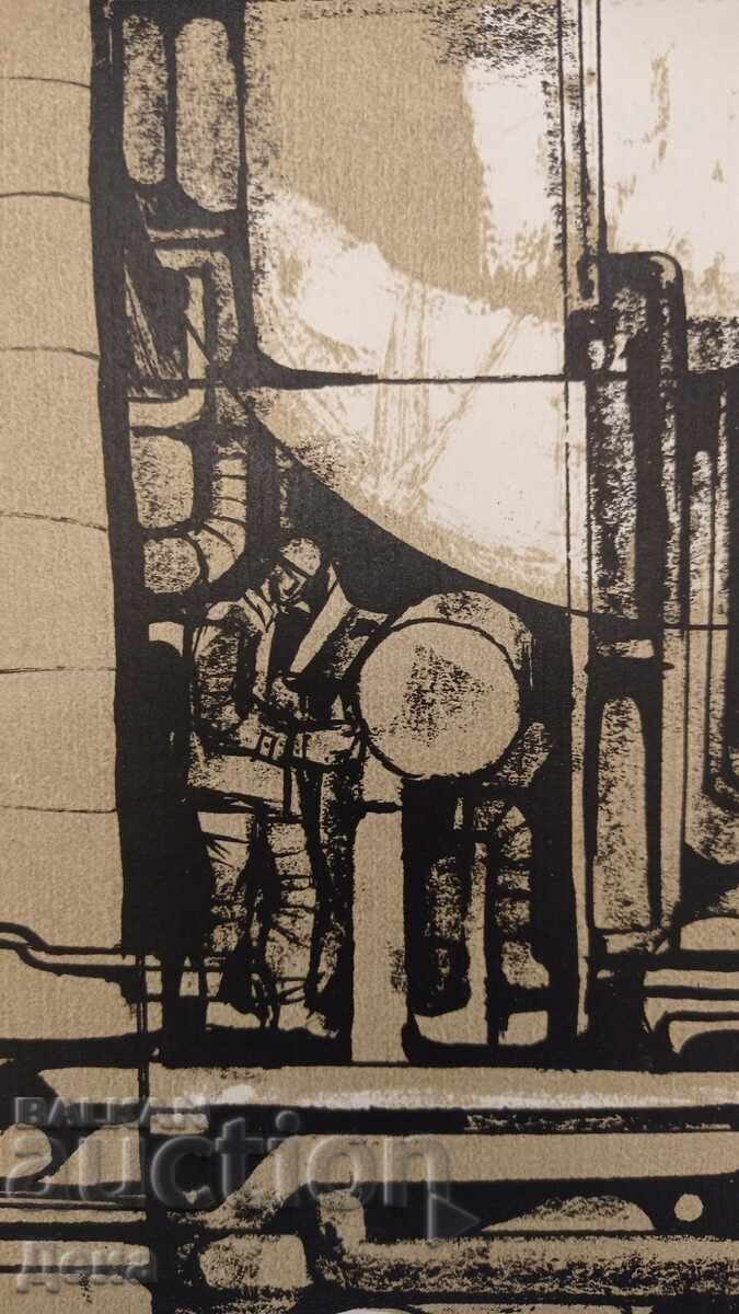 Λυμπομίρ Γιορντάνοφ - πρώιμα χαρακτικά - 7