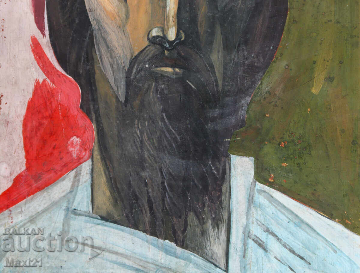 Παλιός πίνακας γκουάς πορτρέτο - 6