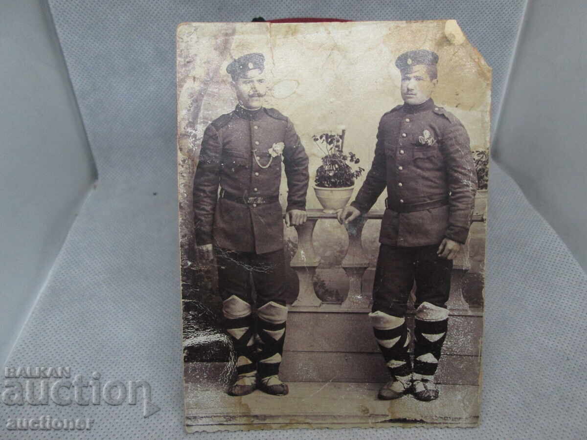 OLD MILITARY PHOTO - PRINCIPALITY OF BULGARIA, BORDER GUARDS with price 20.00 BGN | € 10.23