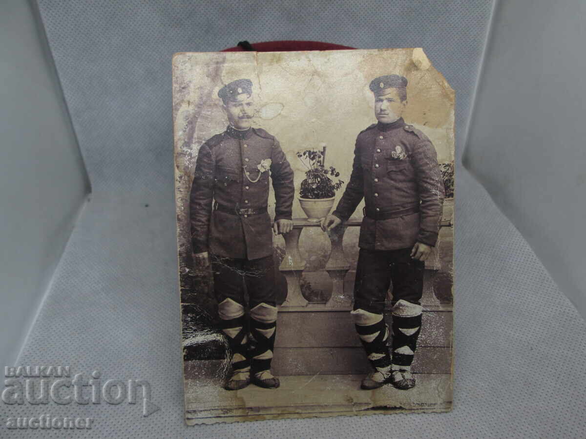 OLD MILITARY PHOTO - PRINCIPALITY OF BULGARIA, BORDER GUARDS