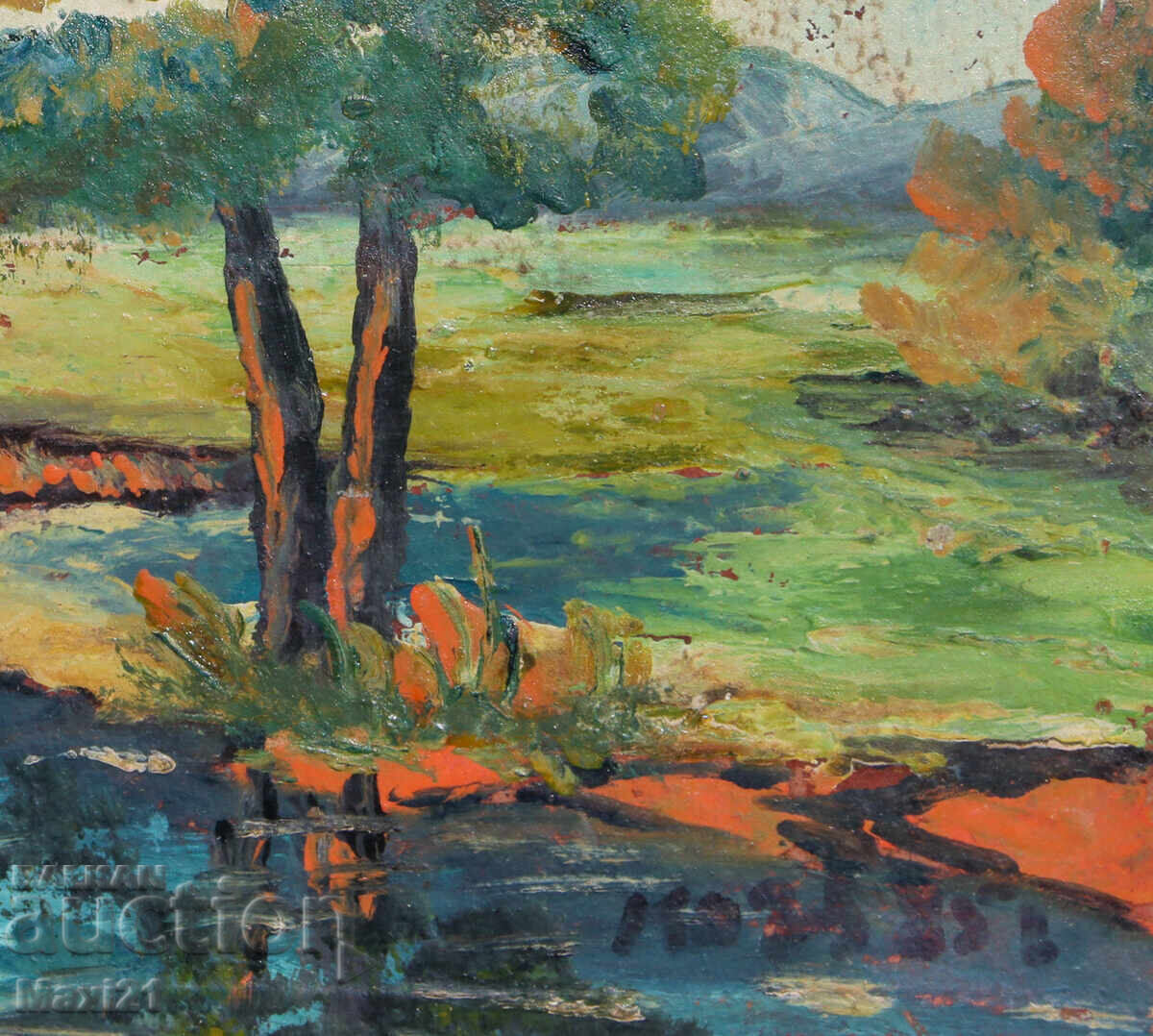 Ορεινό τοπίο ζωγραφική ελαιογραφία - 6 Ορεινό τοπίο ζωγραφική ελαιογραφία - 6