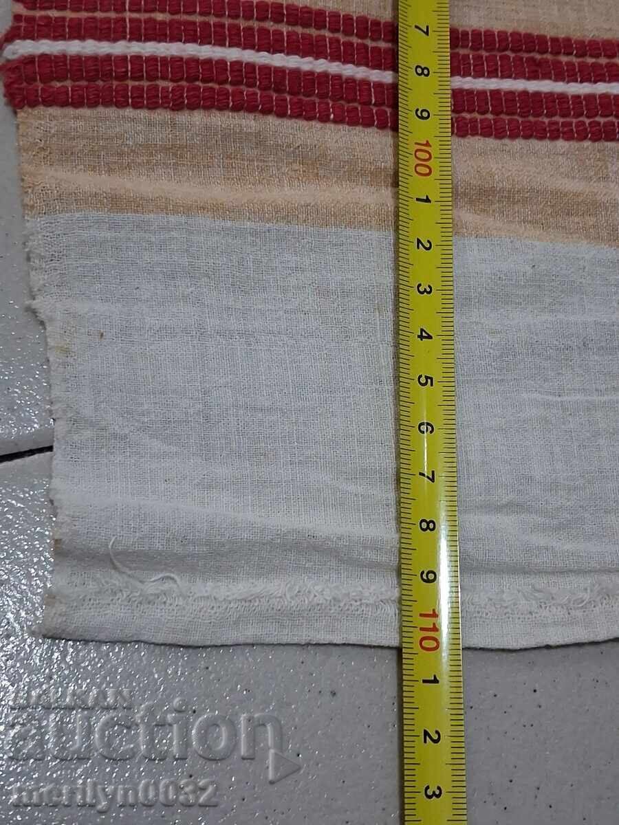 Licitație Broderie veche kenar din pânză țesută manual