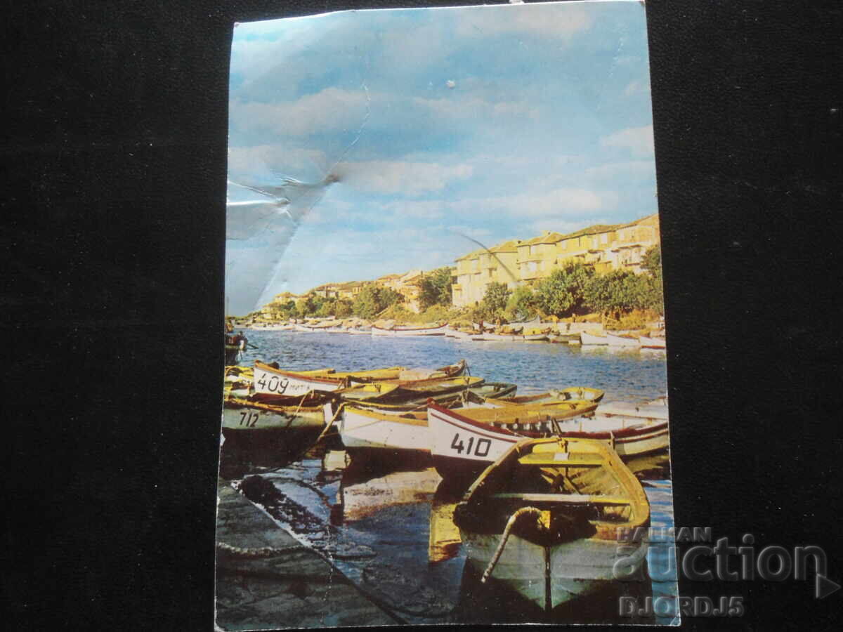 ΣΟΖΟΠΟΛ - το λιμάνι, Παλιά καρτ ποστάλ